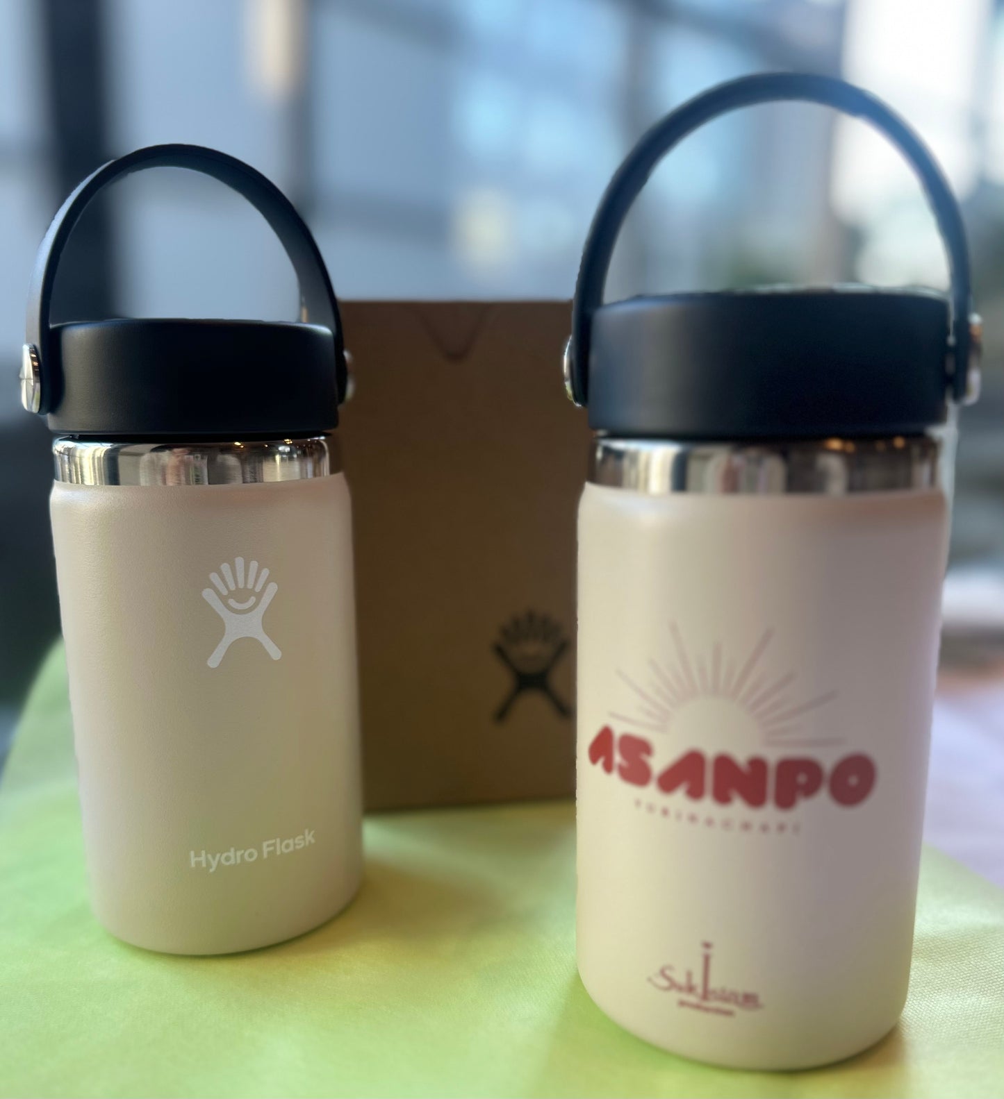 あさんぽ✖️Hydro Flaskコラボボトル